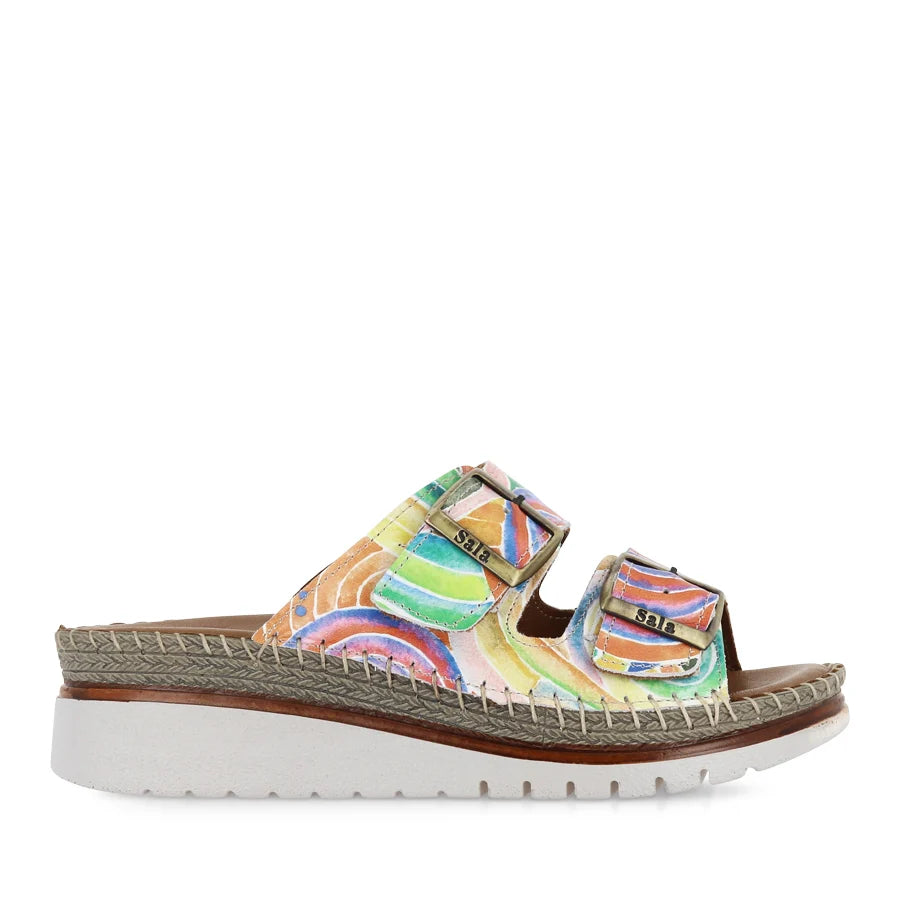 Sala Oasis Double Buckle Wedge