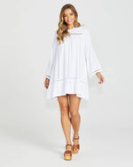 Load image into Gallery viewer, SASS Chapel Boho Trim Dress
