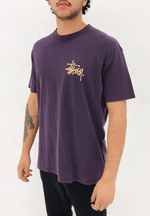 Load image into Gallery viewer, Stussy Pigment Shadow Graffiti S/S Tee
