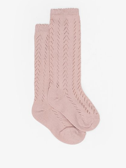 Antler Bambino Open Weave Sock Old Rose