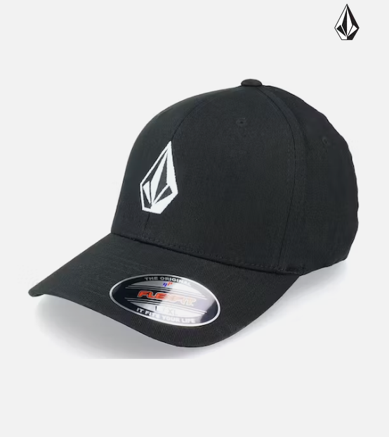 Volcom Full Stone Flexfit Hat Black