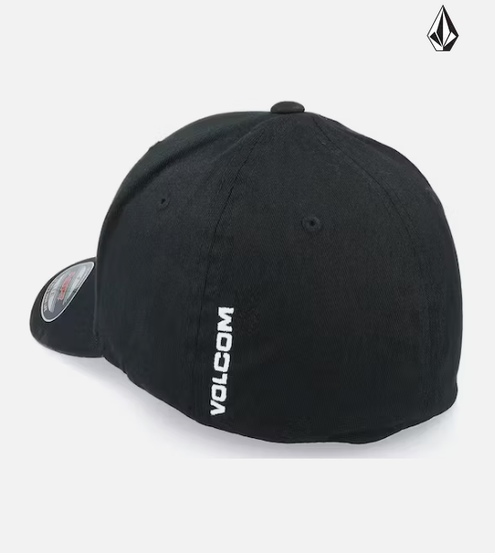 Volcom Full Stone Flexfit Hat Black