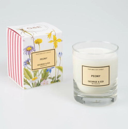 George & Edi Peony Candle