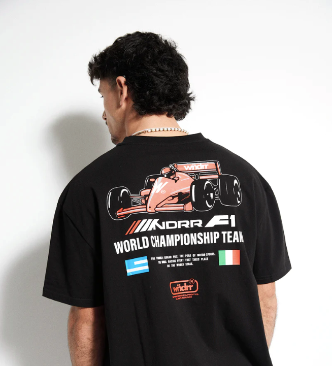 WNDRR Grand Prix Boxfit Tee