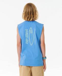 Rip Curl Shred Rock Muscle Top-Boys