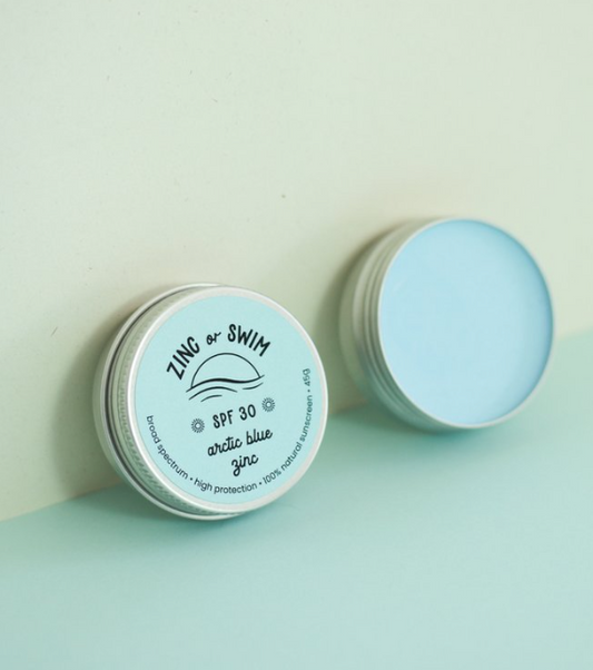 Zinc Or Swim- Arctic Blue Zinc