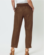 Load image into Gallery viewer, GS Ribbed Waist Linen Pant
