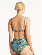 Load image into Gallery viewer, Sea Level Swim Pilgrim High Waist Gathered Side Pant
