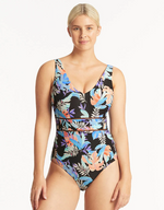Load image into Gallery viewer, Sea Level Swim Botanica Tank Style D/DD Cup One Piece
