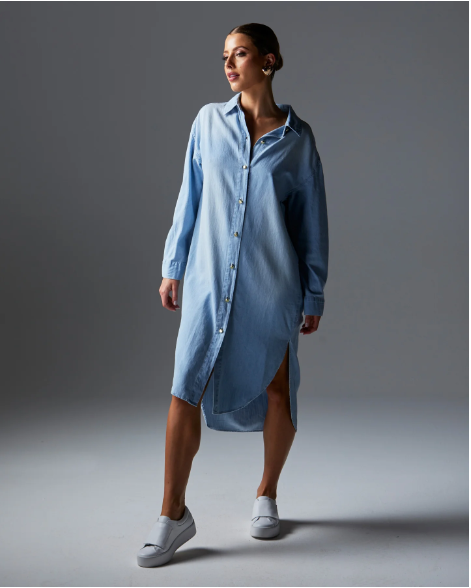 Fate+Becker Flight Shirt Dress