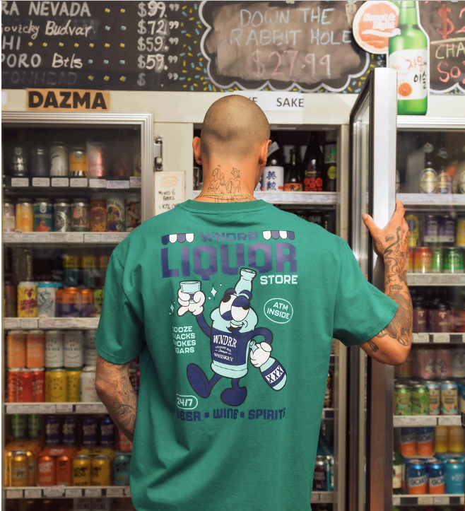 WNDRR Liquor Box Fit Tee