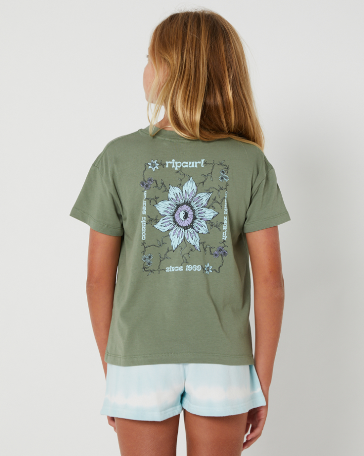 Rip Curl Washed Clover Cosmic Search Youth Tee