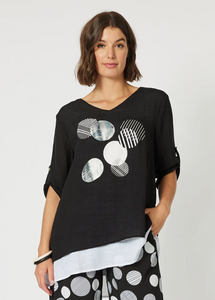 Threadz Eclipse Layered Top