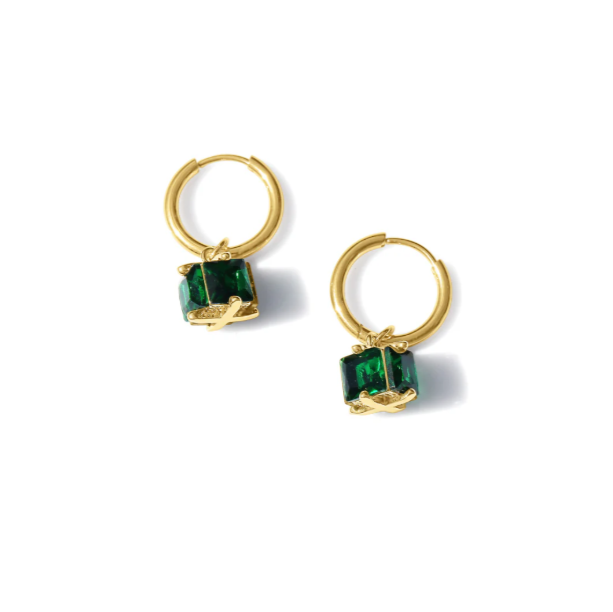 Fabuleux Vous Steel Me Lantern Earrings
