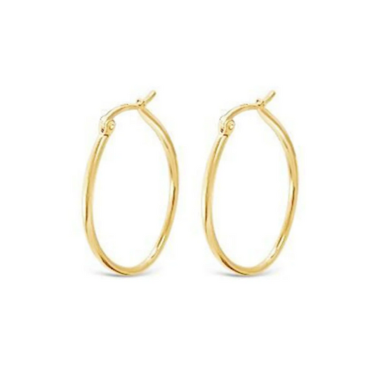 Fabuleux Vous Hoop Earrings Round