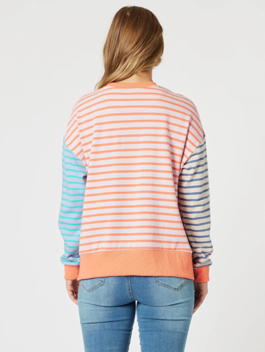 Threadz Maxwell Stripe Summer Sweat