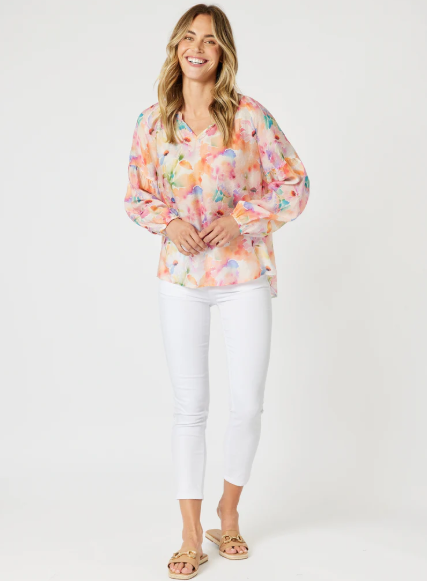 Gordon Smith Spring Floral Top