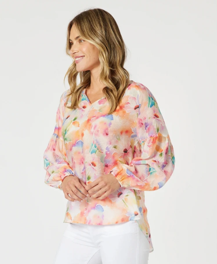Gordon Smith Spring Floral Top