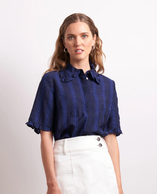 Neris The Ruffle Shirt