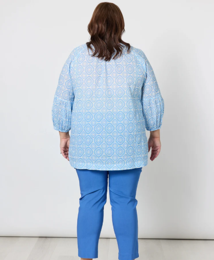 Gordon Smith Mosaic Print Top