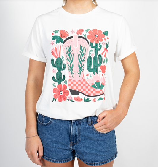 Antler Boots 'n All Tee