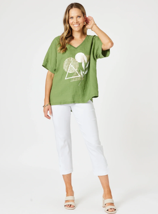 Clarity Amazon Forest Top