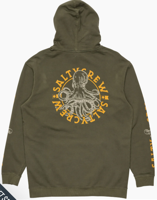 Salty Crew Midweight Tentacles Hood