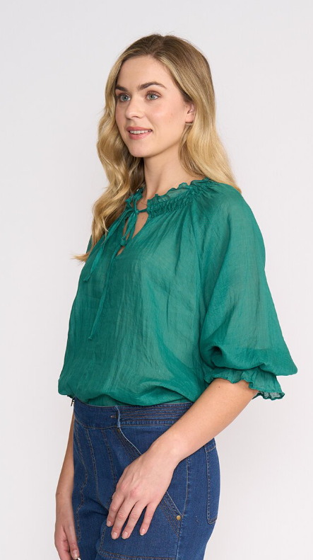 Leila + Luca Safron Top