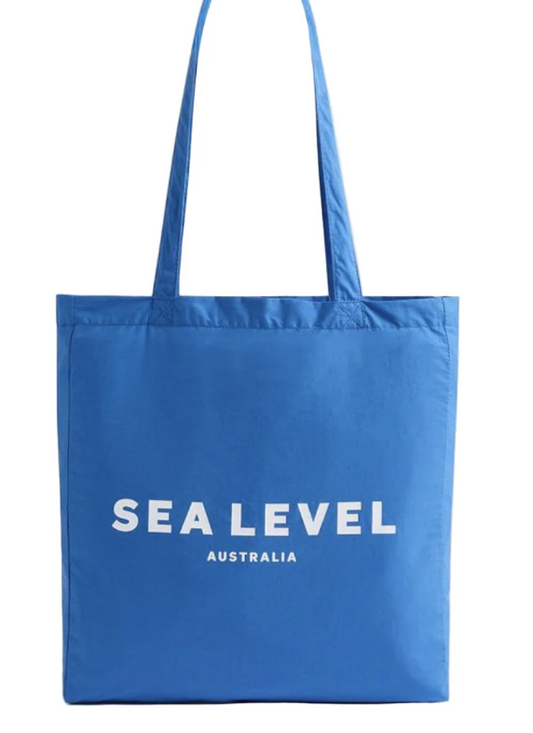 Sea Level Logo Cotton Beach Tote