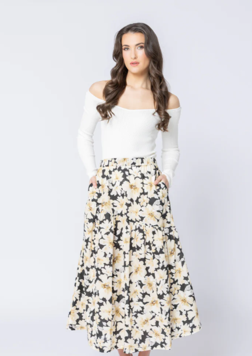 Seeking Lola Devine Maxi Skirt