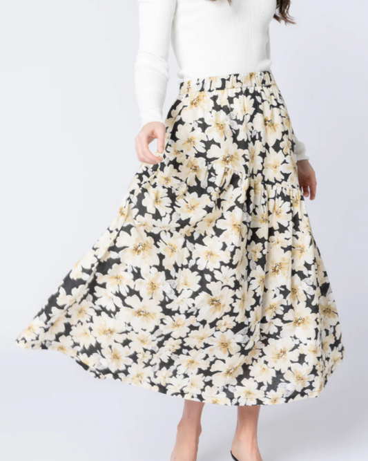Seeking Lola Devine Maxi Skirt