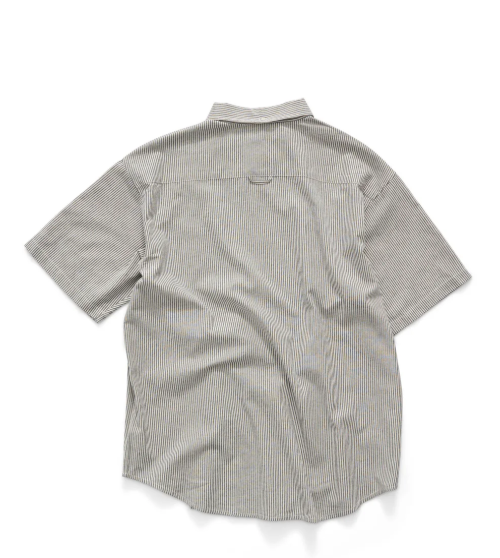 S Double Bay Stripe SS Classic Shirt