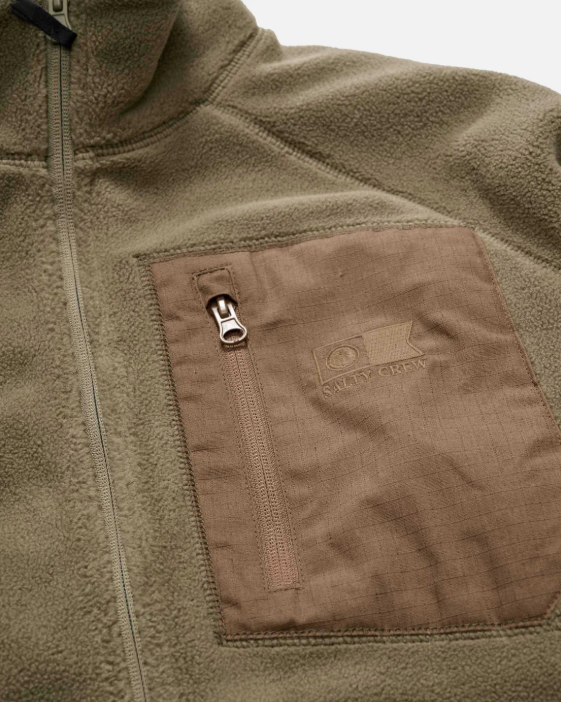 Salty Crew Drag Polar Zip SC