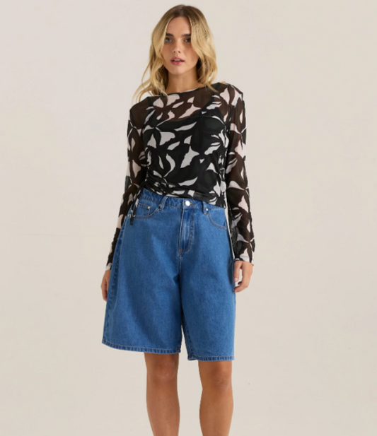 SASS Tarni Mesh Top
