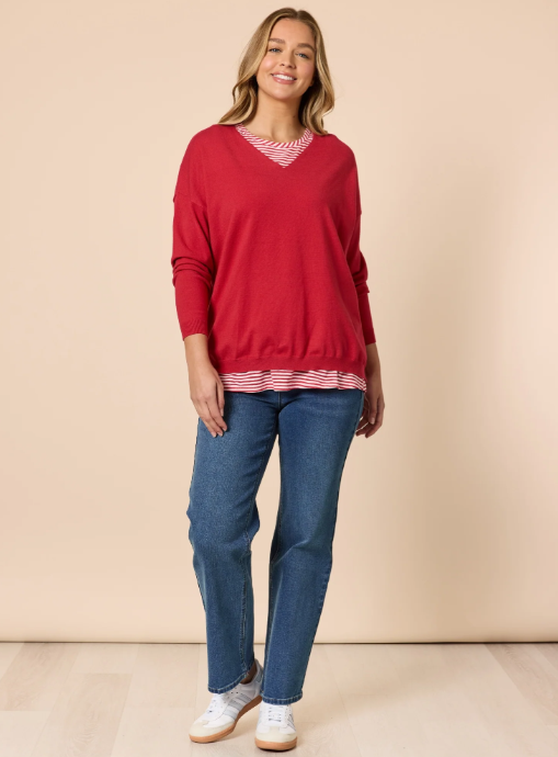 Threadz Double Take 2 in 1 Top