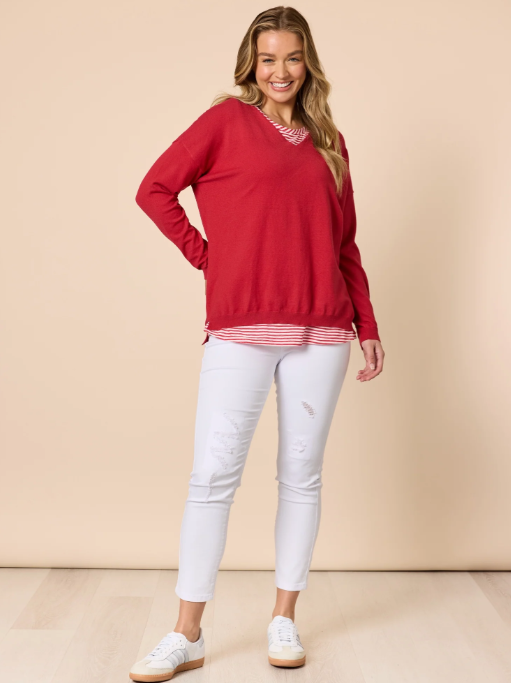 Threadz Double Take 2 in 1 Top
