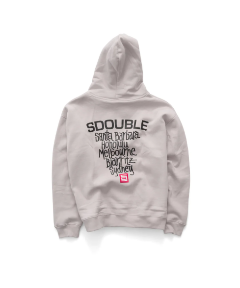 S-DOUBLE Cities Fleece Hood