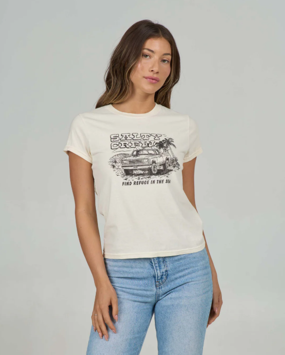 Salty Crew Truck Stop Modern Tee