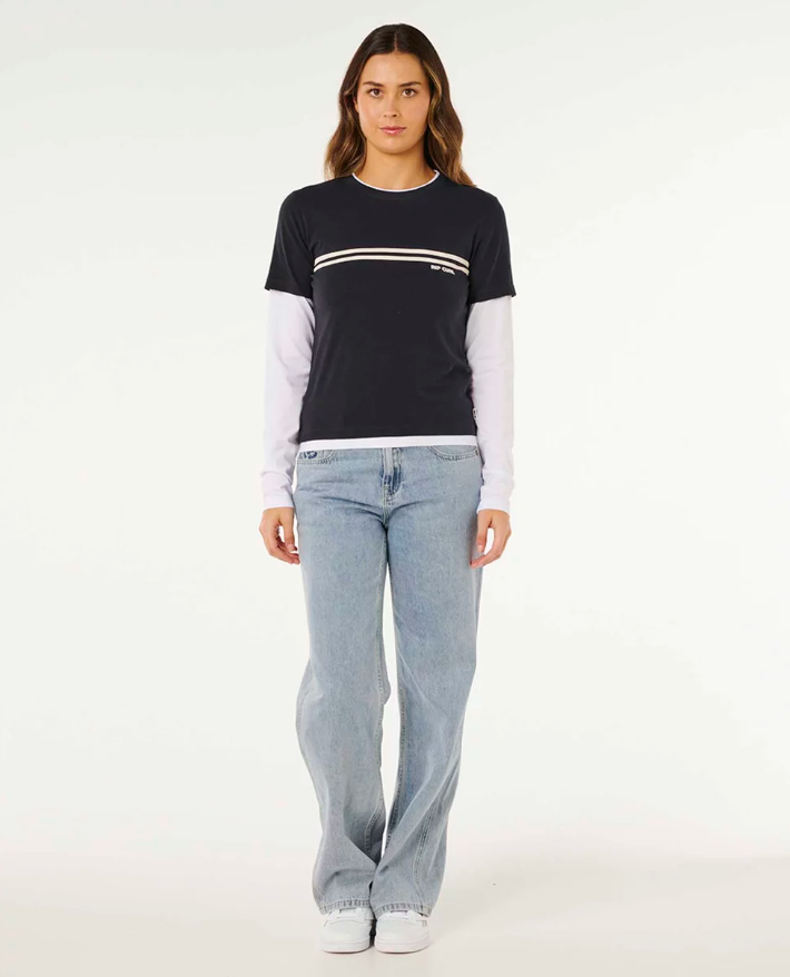Rip Curl Surf Revival Layered LS Tee