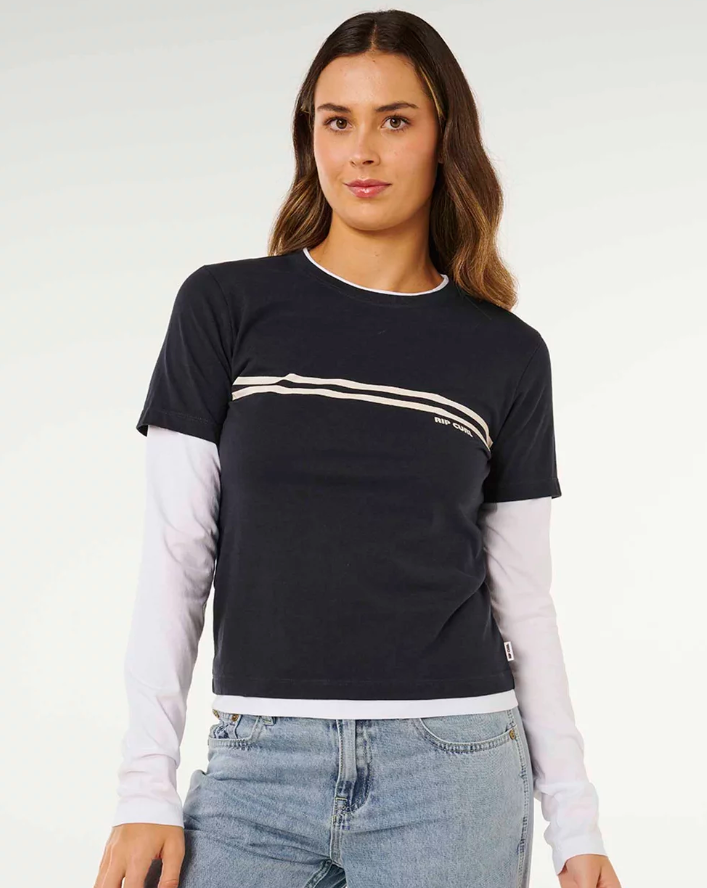 Rip Curl Surf Revival Layered LS Tee