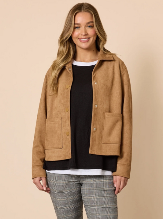 Threadz Downtown Suede Jacket