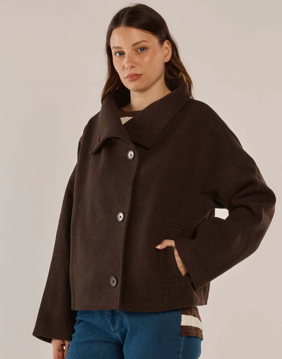 Betty Basics Prue Pea Coat