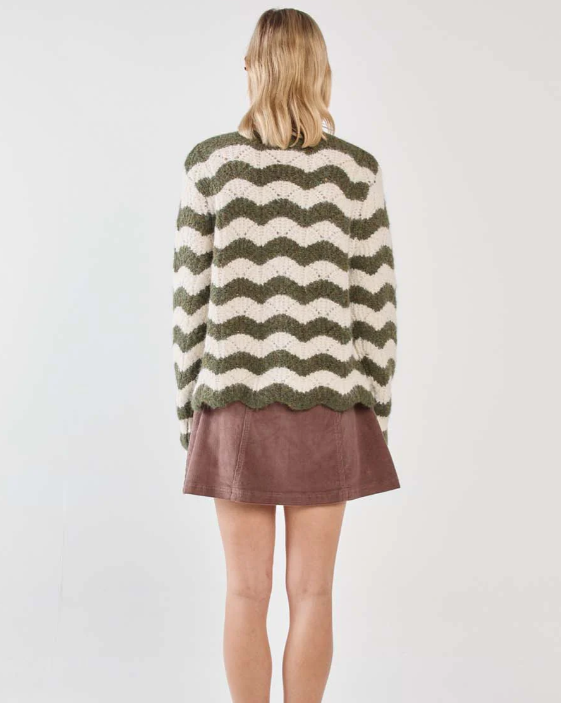 SASS Nikita Wavy Stripe Knit
