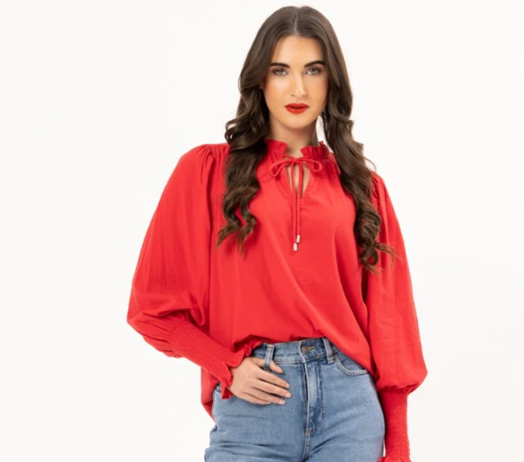 Seeking Lola Byron Blouse