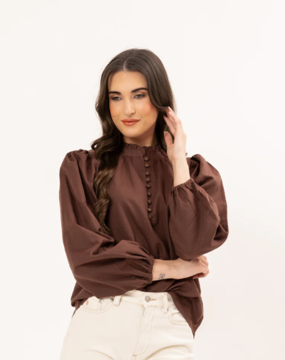Seeking Lola Romance Blouse