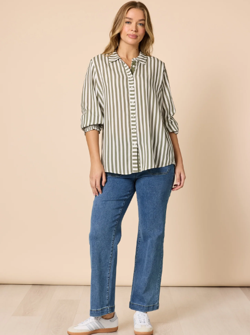 Threadz Amour Stripe Shirt