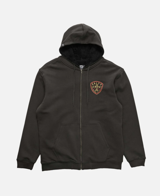 Salty Crew Rotor Fleece Lined Zip Thru