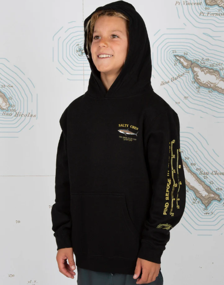 Salty Crew Bruce Boys Hooded Fleece