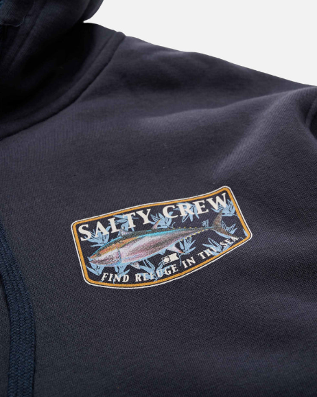 Salty Crew Big Blue Fill Fleece Zip Thru