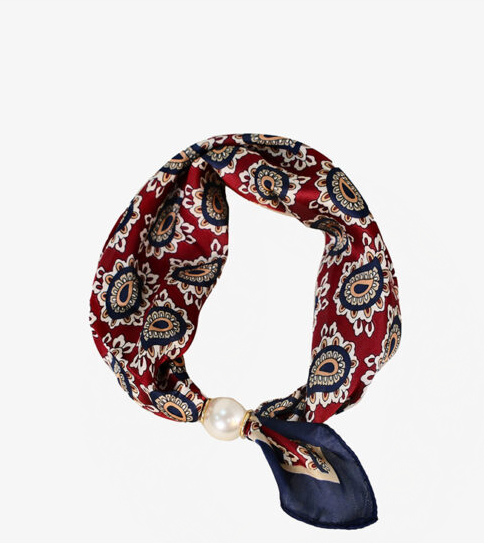 Antler Pearl Fasten Neck Tie